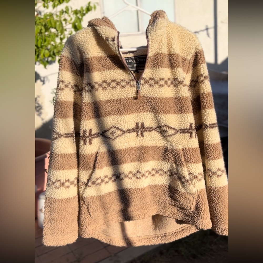 Super cozy wool true grit pullover